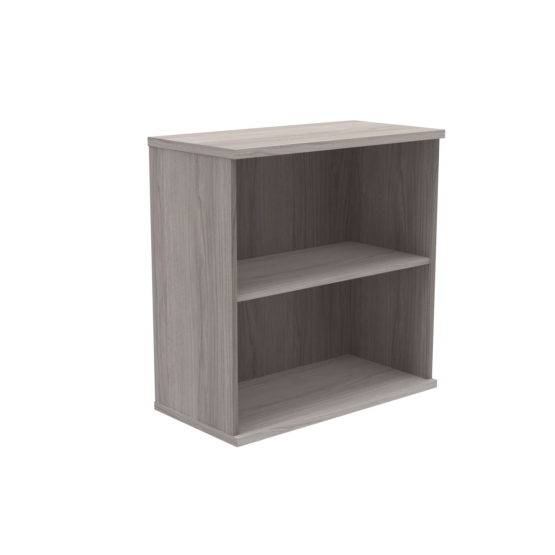 Bookcase (FSC) | 1 Shelf | 816 High | Alaskan Grey Oak