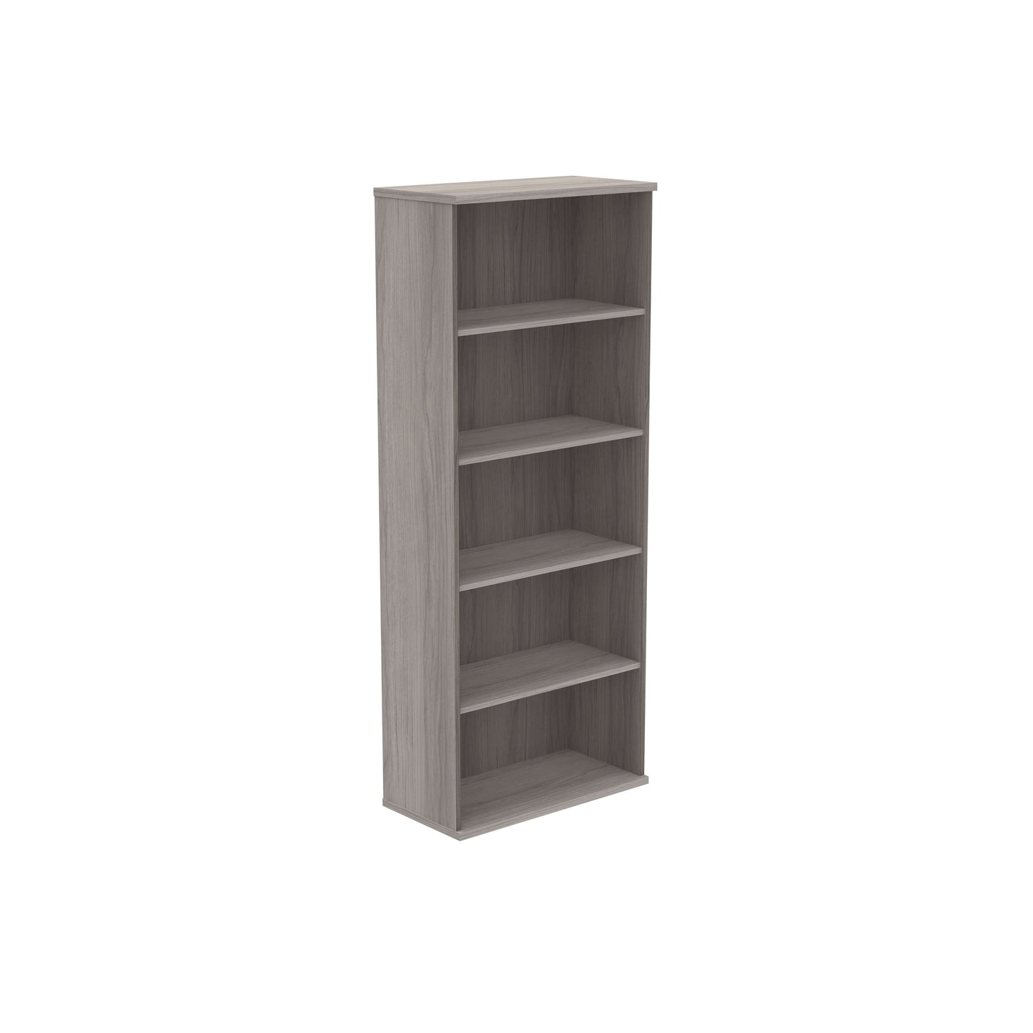 Bookcase (FSC) | 4 Shelf | 1980 High | Alaskan Grey Oak