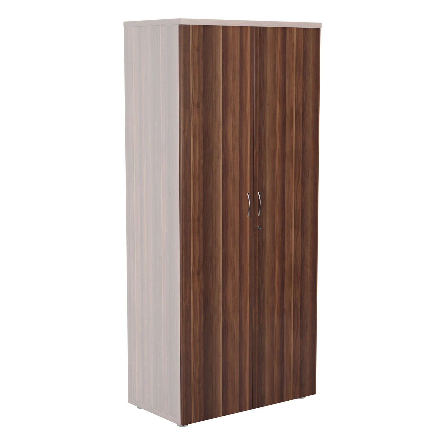 Wooden Storage Cupboard Doors (FSC) | 1800mm | Dark Walnut