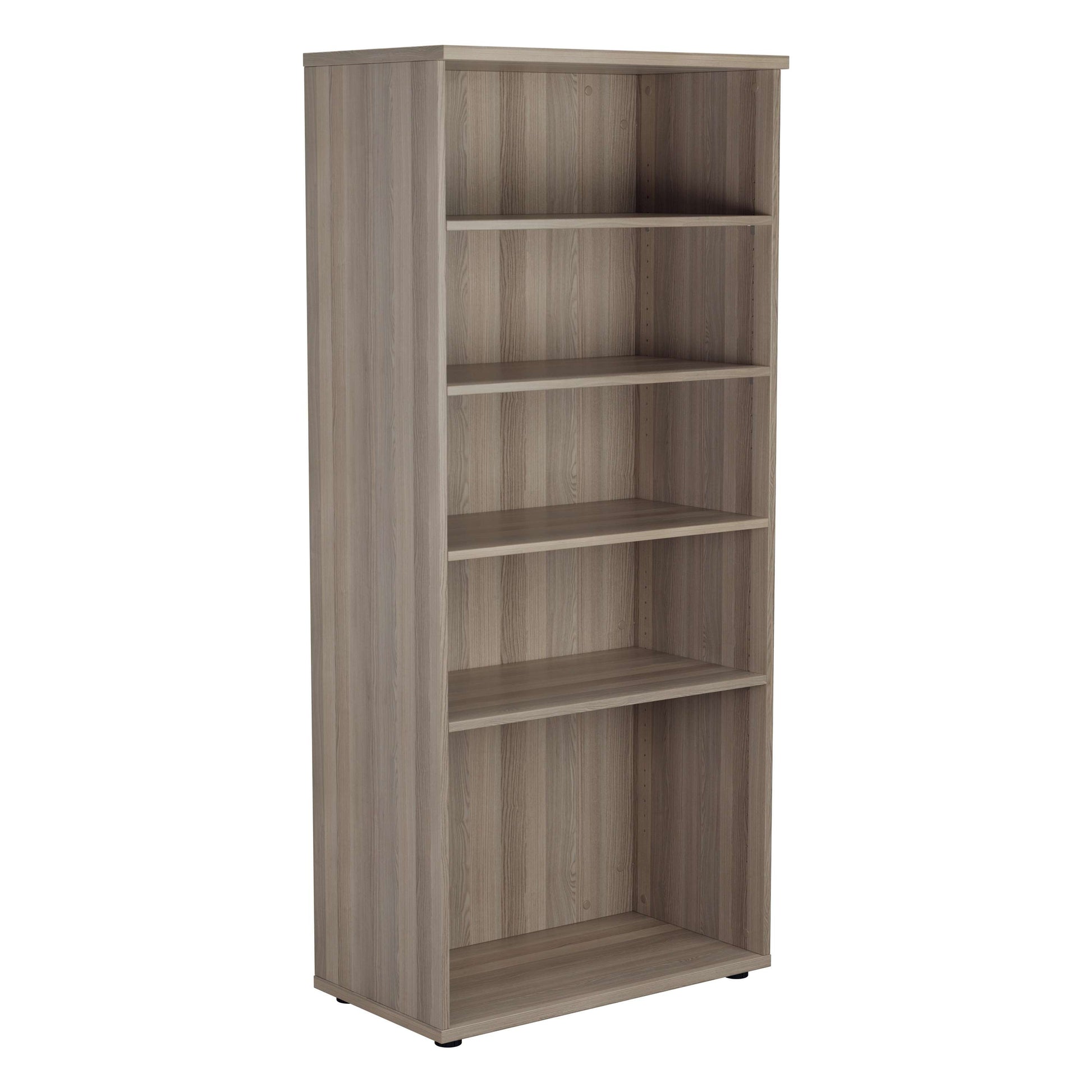 Wooden Bookcase (FSC) | 1800 | Grey Oak