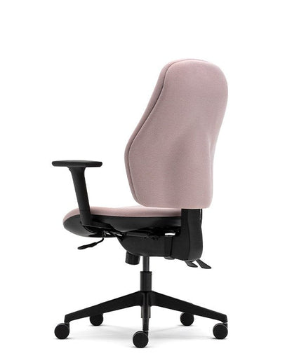 OC107FDA - ORTHOPAEDICA 100 SERIES TASK CHAIR - Fold Down Height Adjustable Arms - Independent Mechanism