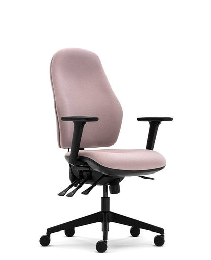 OC107FDA - ORTHOPAEDICA 100 SERIES TASK CHAIR - Fold Down Height Adjustable Arms - Independent Mechanism