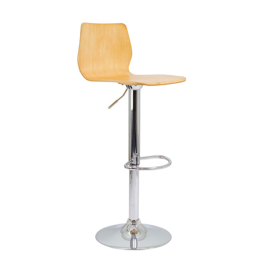 Stork Gas Lift Stool | Beech