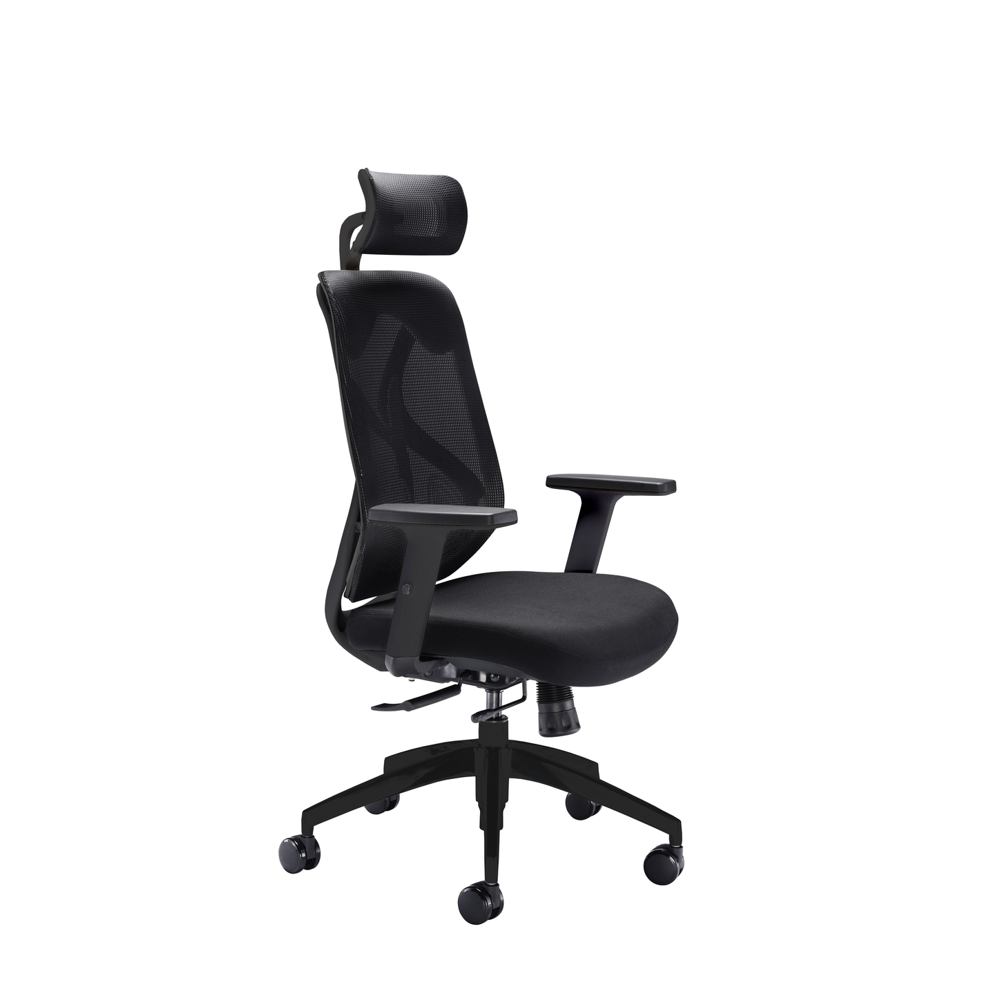 Maldini High Back Office Chair | Black/Black