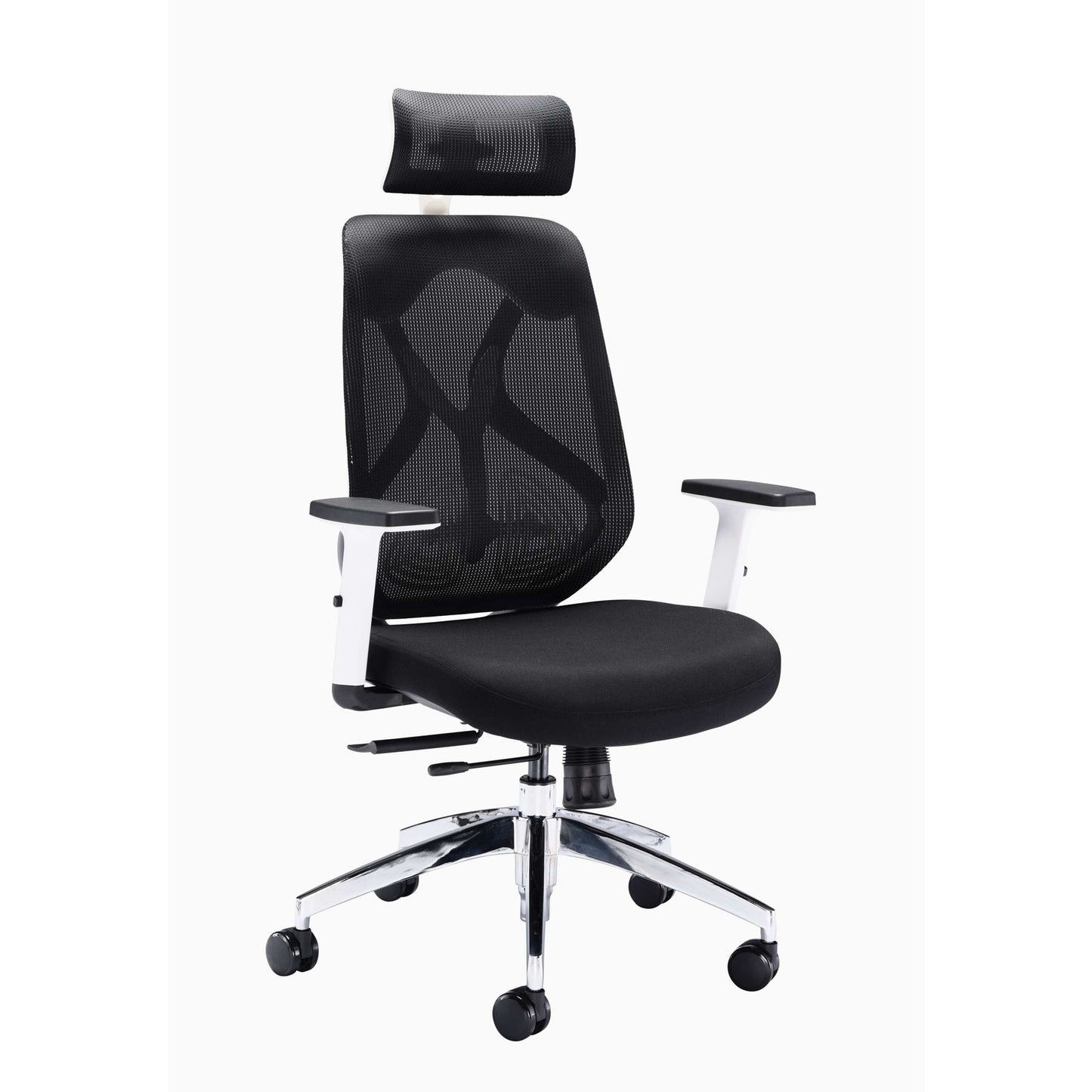 Maldini High Back Office Chair | Black/White