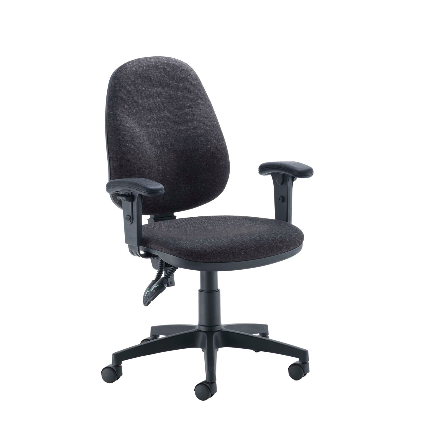 Concept Operator Chair | High-Back | Adjustable Arms | Charcoal