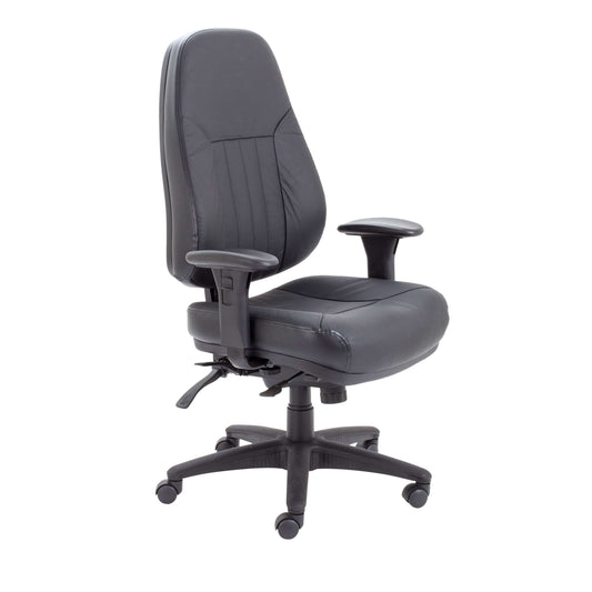 Panther Executive Leather Office Chair | Black