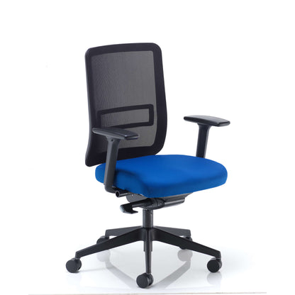 Ergonomic Posture Chair with Height and Depth Adjustable Arms | Blue