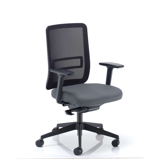 Ergonomic Posture Chair with Height and Depth Adjustable Arms | Grey