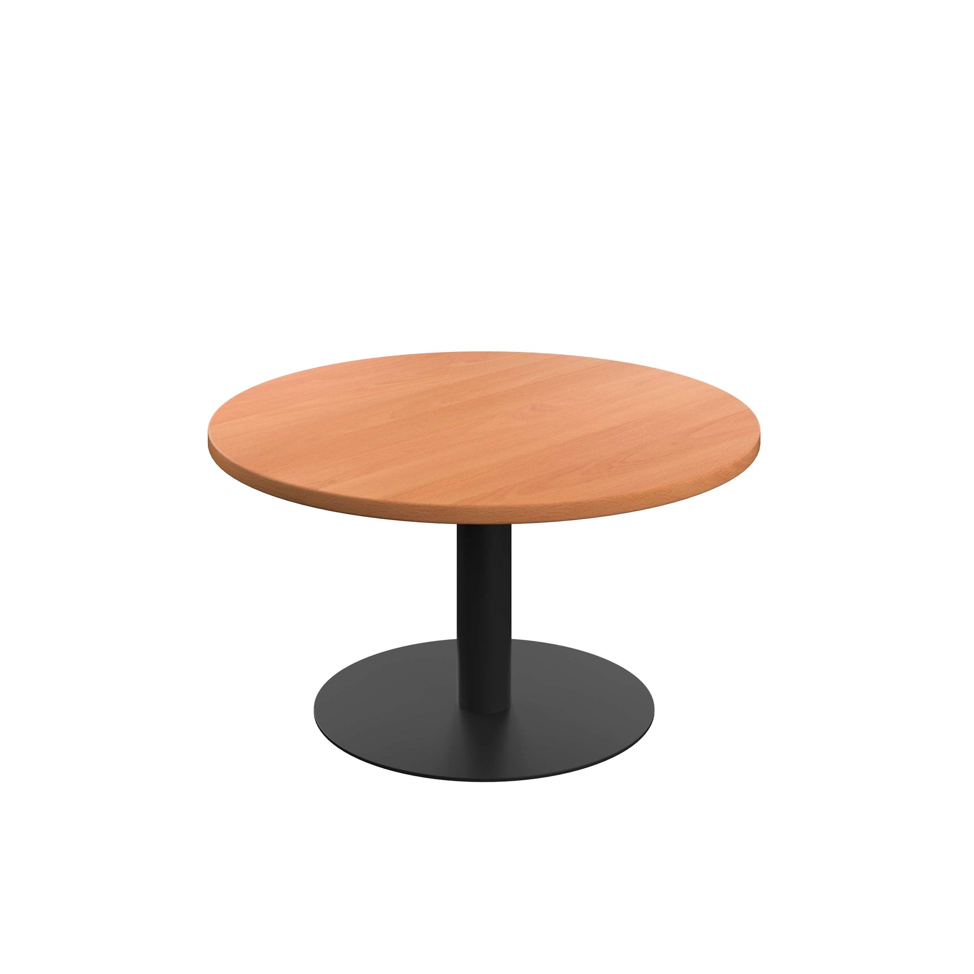 Contract Table Low (FSC) | 600mm | Beech/Black