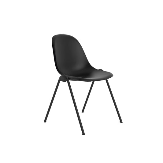 Lizzie 4 Leg Chair | Black