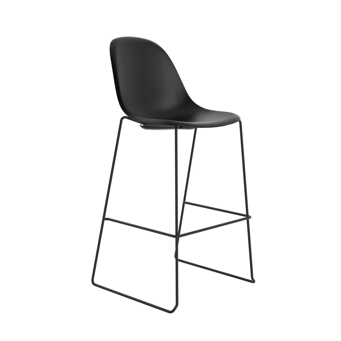 Lizzie High Stool | Black