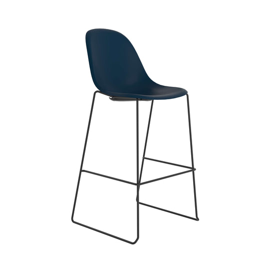 Lizzie High Stool | Blue