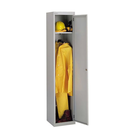 Bisley 1 Door Wardrobe Locker | 30.5 | Goose Grey