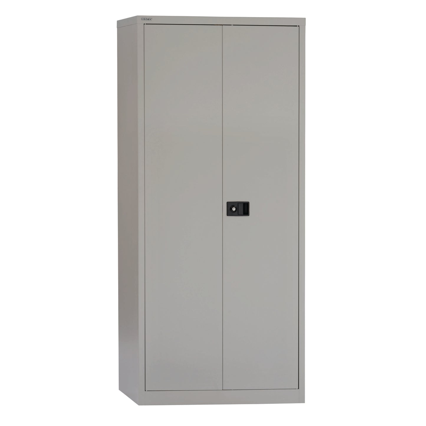 Bisley Contract Steel Double Door Cupboard | 1950mm High | Goose Grey