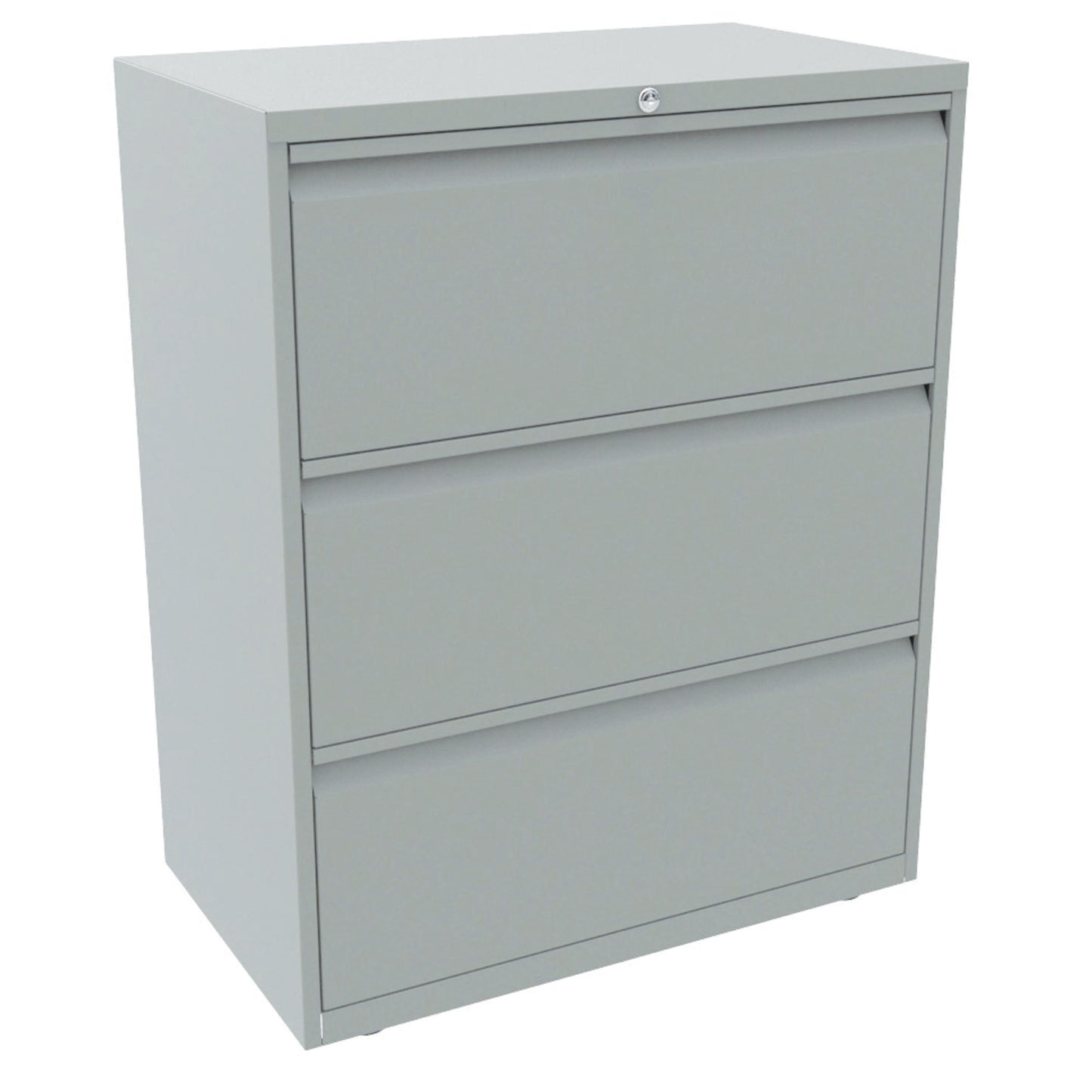 Bisley Essentials Steel 3 Drawer Side Filer | Light Grey