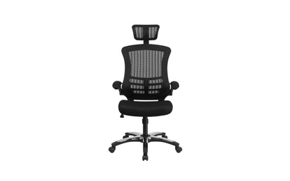 Whitney High Back Mesh Operator Chair with Adjustable Headrest
