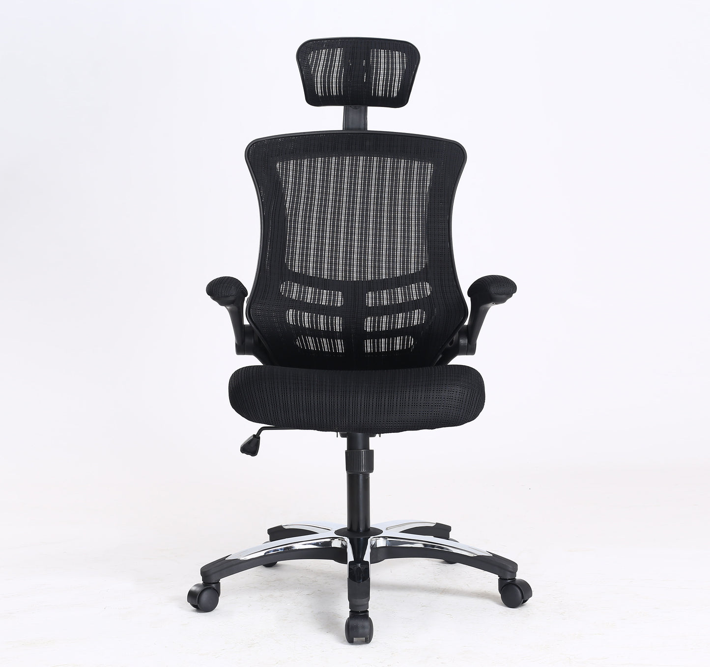 Whitney High Back Mesh Operator Chair with Adjustable Headrest