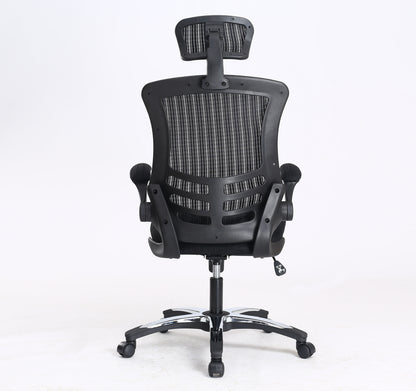 Whitney High Back Mesh Operator Chair with Adjustable Headrest