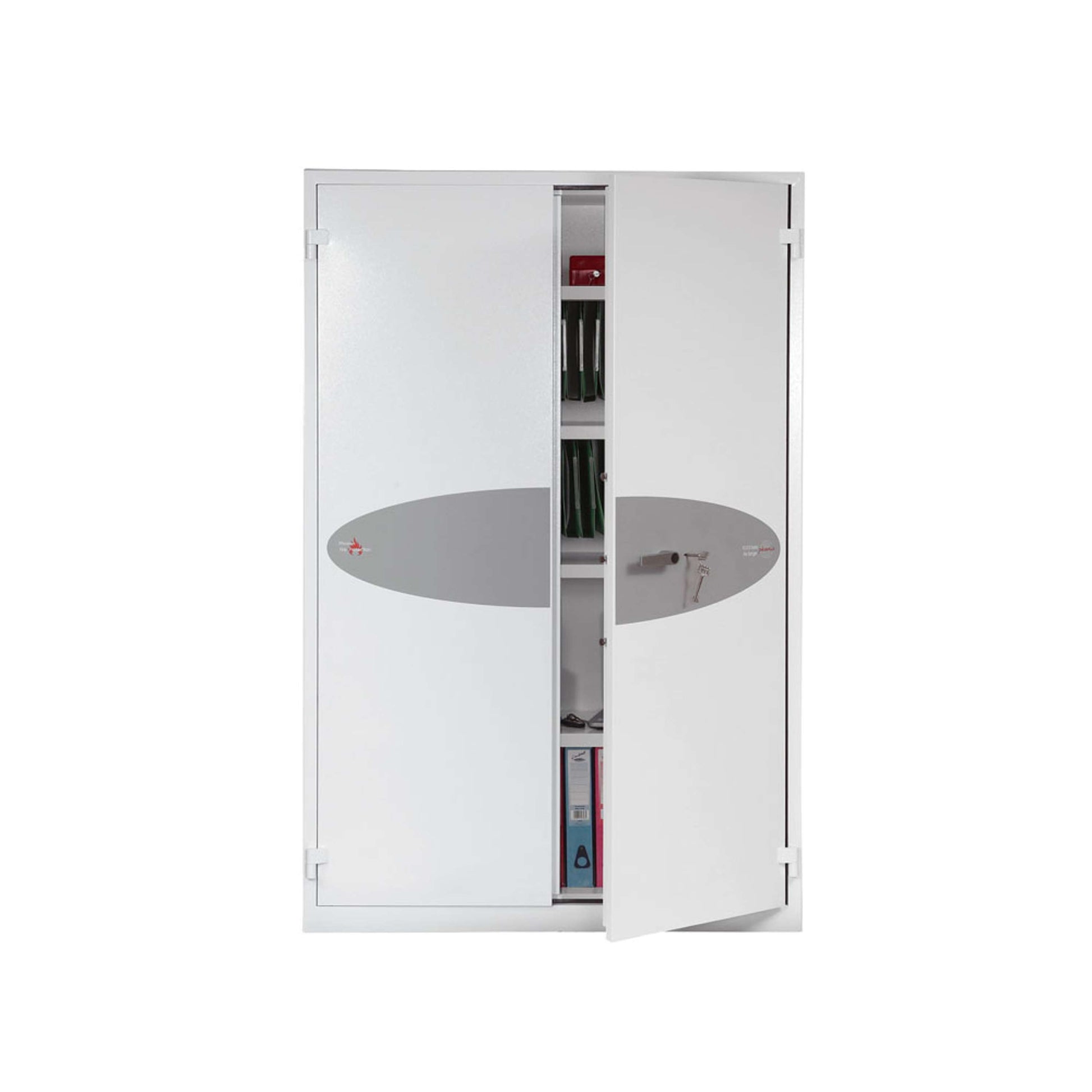 Fire Ranger FS151K/E Series Fire Resisitant Steel Safe | 1255 x 1950 | Key Lock | White