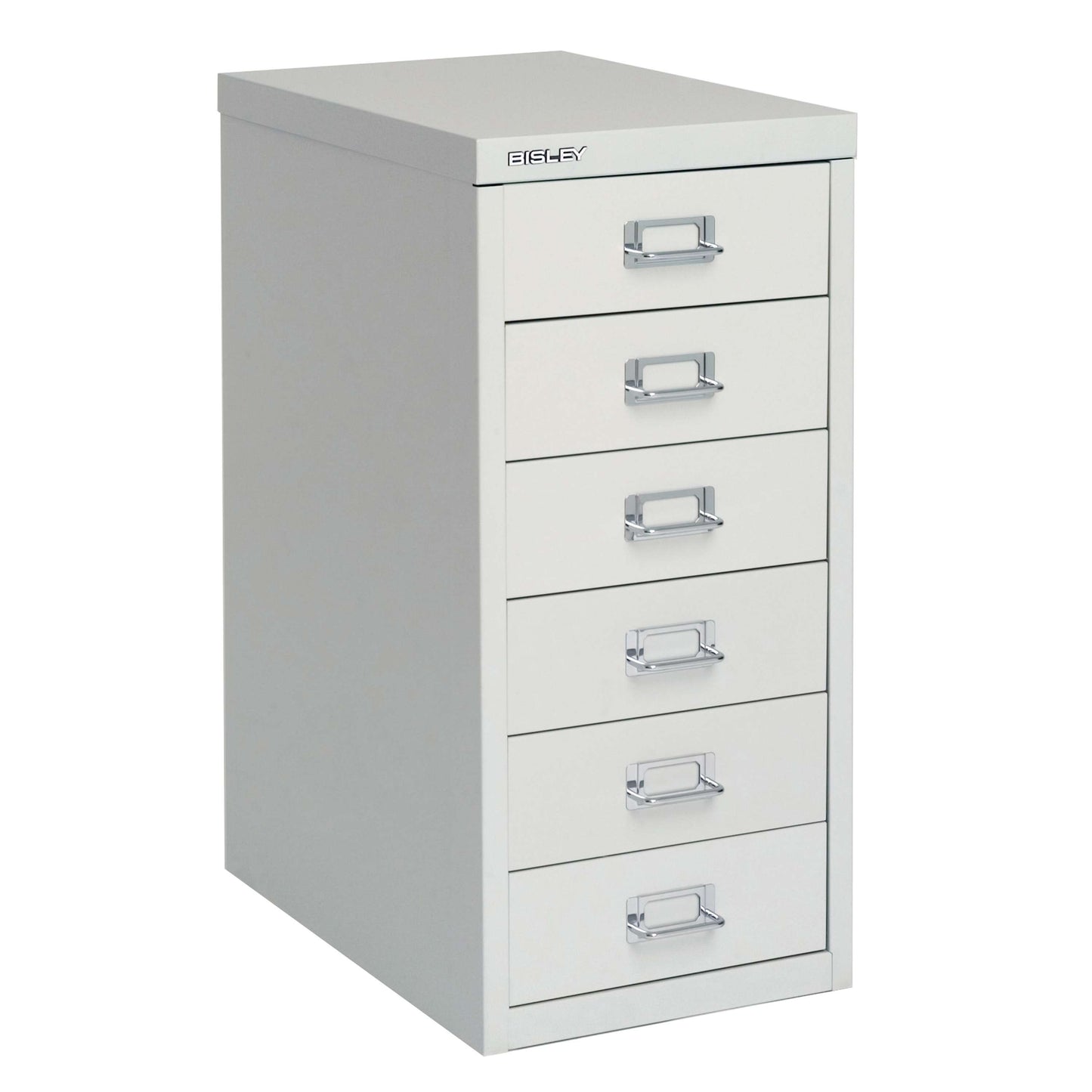 Bisley 6 Drawer Home 29 Series Steel Multi-Drawer | Goose Grey