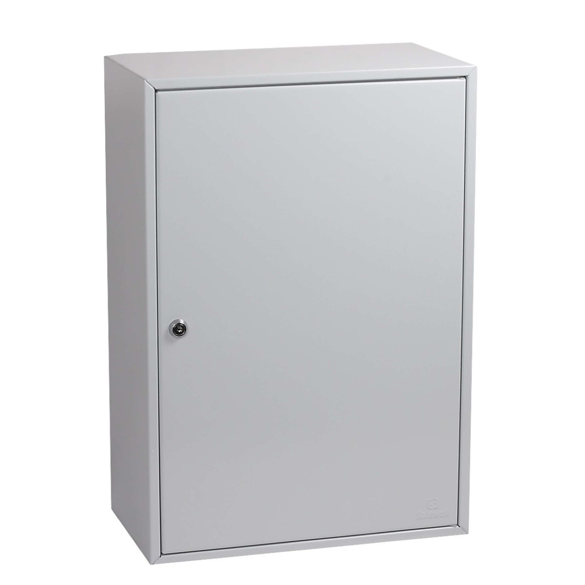 KC Series Steel Key Cabinet Safe with 42 Hooks and Key Lock | 200 Litres Capacity | Light Grey