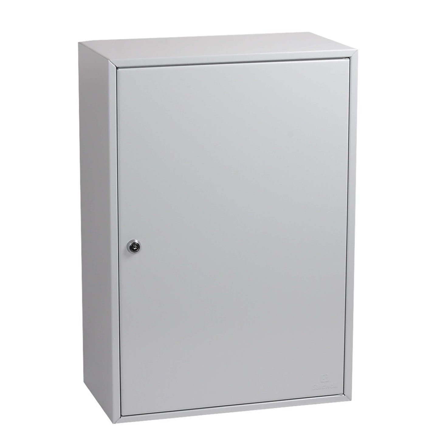 KC Series Steel Key Cabinet Safe with 42 Hooks and Key Lock | 300 Litres Capacity | Light Grey