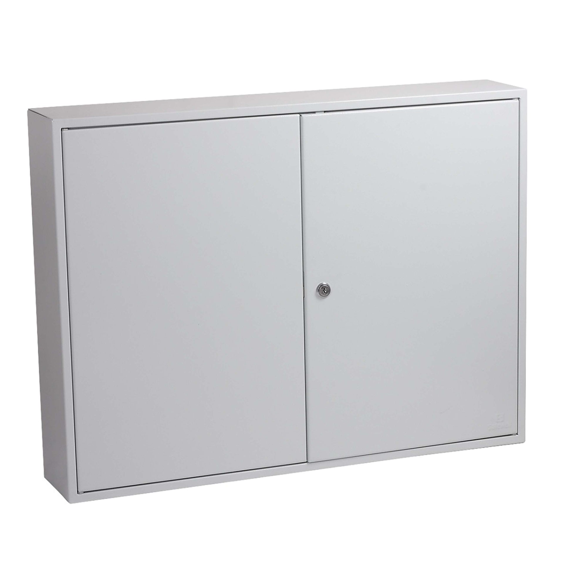 KC Series Steel Key Cabinet Safe with 42 Hooks and Key Lock | 400 Litres Capacity | Light Grey