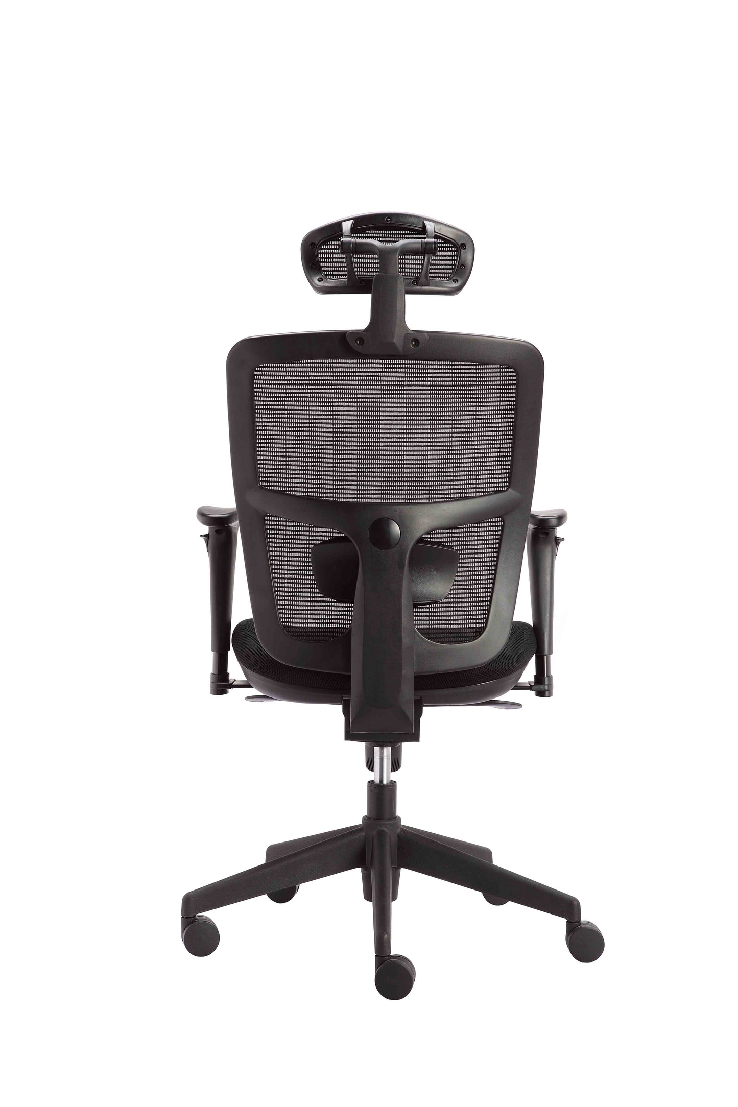 NMC High Back Ergonomic Mesh Operator Chair with Adjustable Headrest