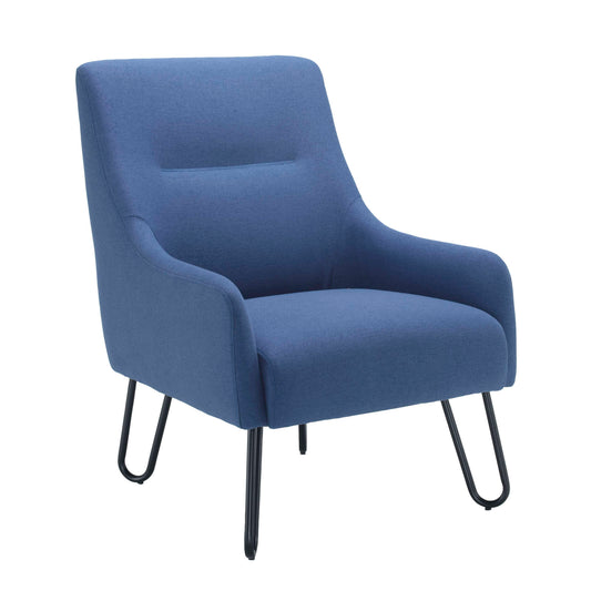 Pearl Reception Chair | Navy