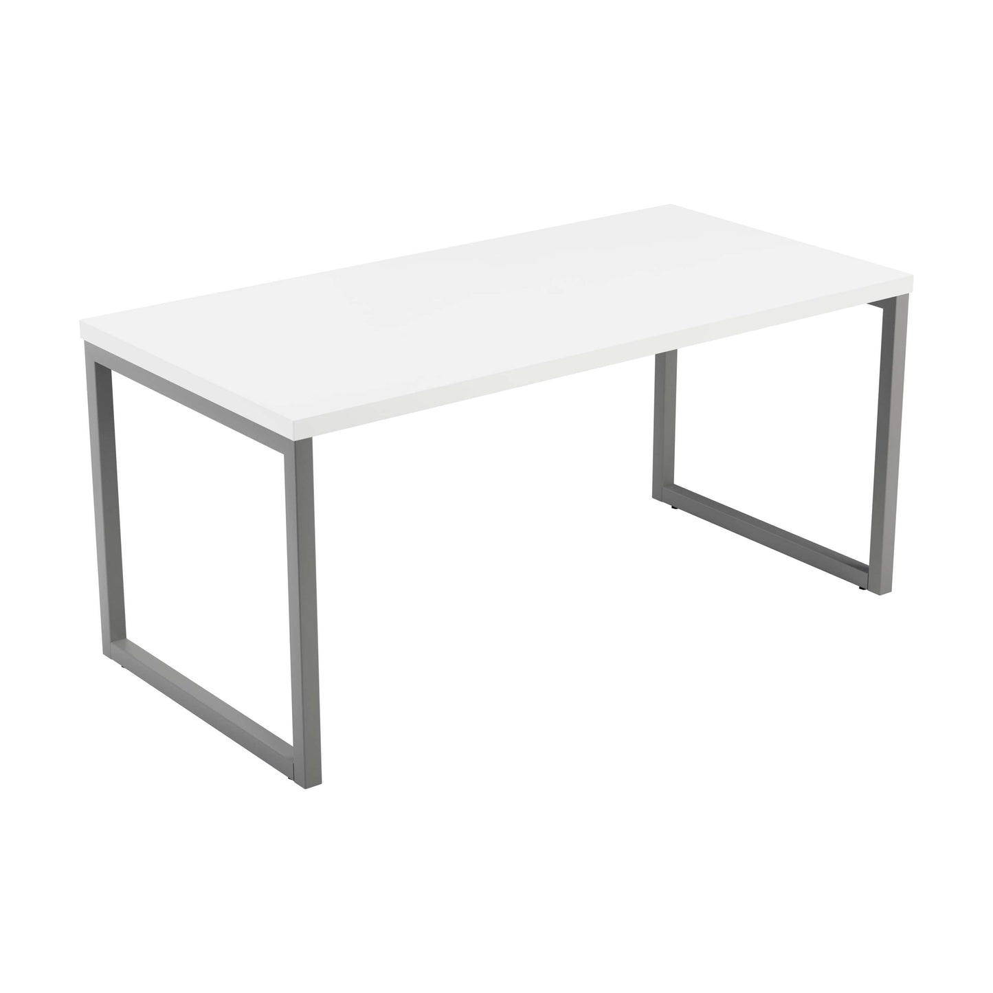 Picnic Low Table (FSC) | 1600X800 | White/Silver