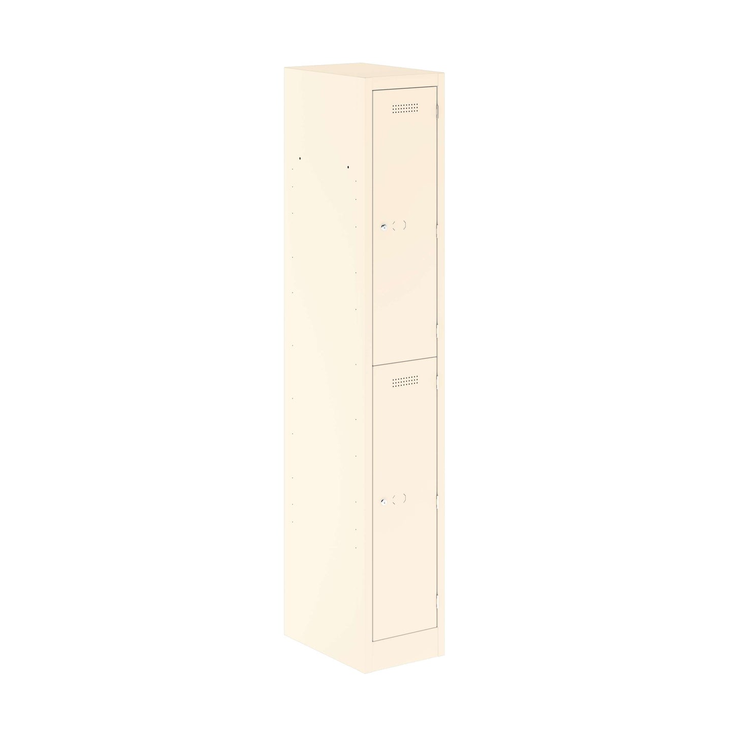 Primary 2 Door Single Locker Column | Chalk