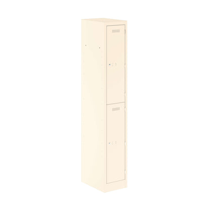 Primary 2 Door Single Locker Column | Chalk