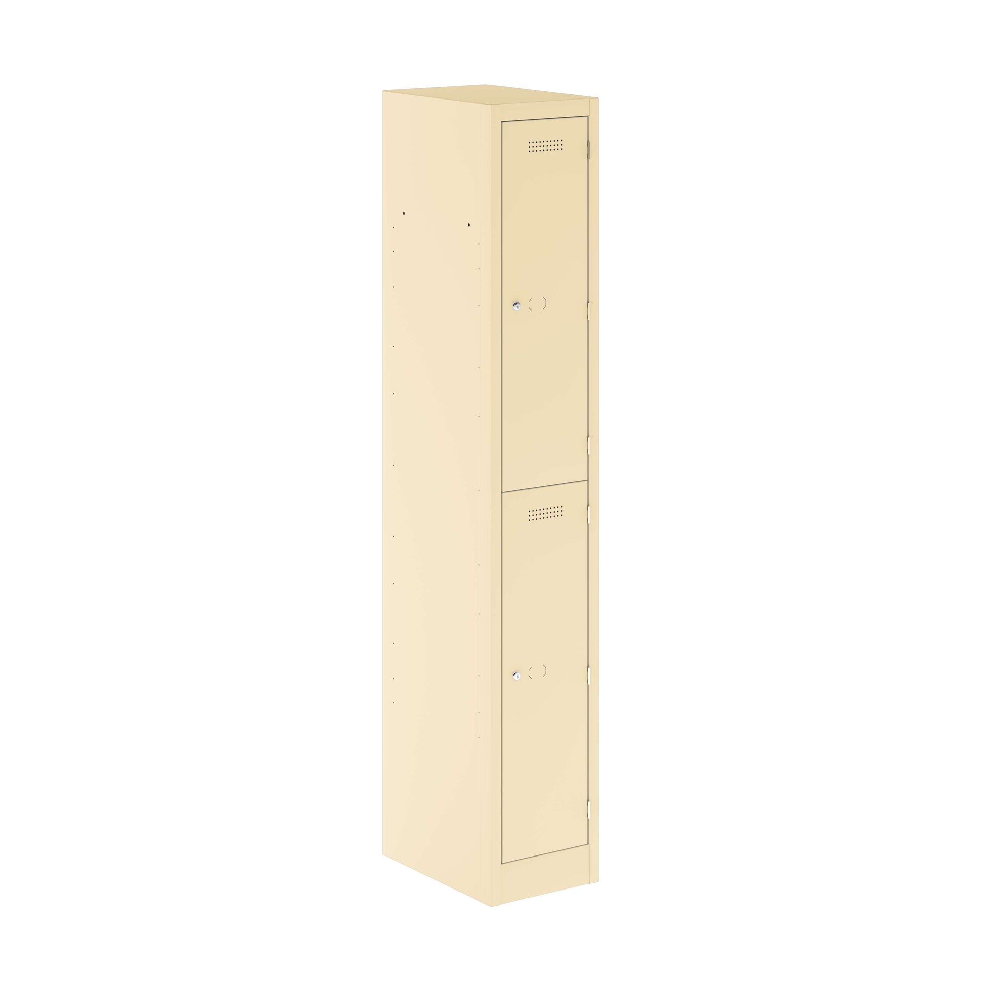 Primary 2 Door Single Locker Column | Beige