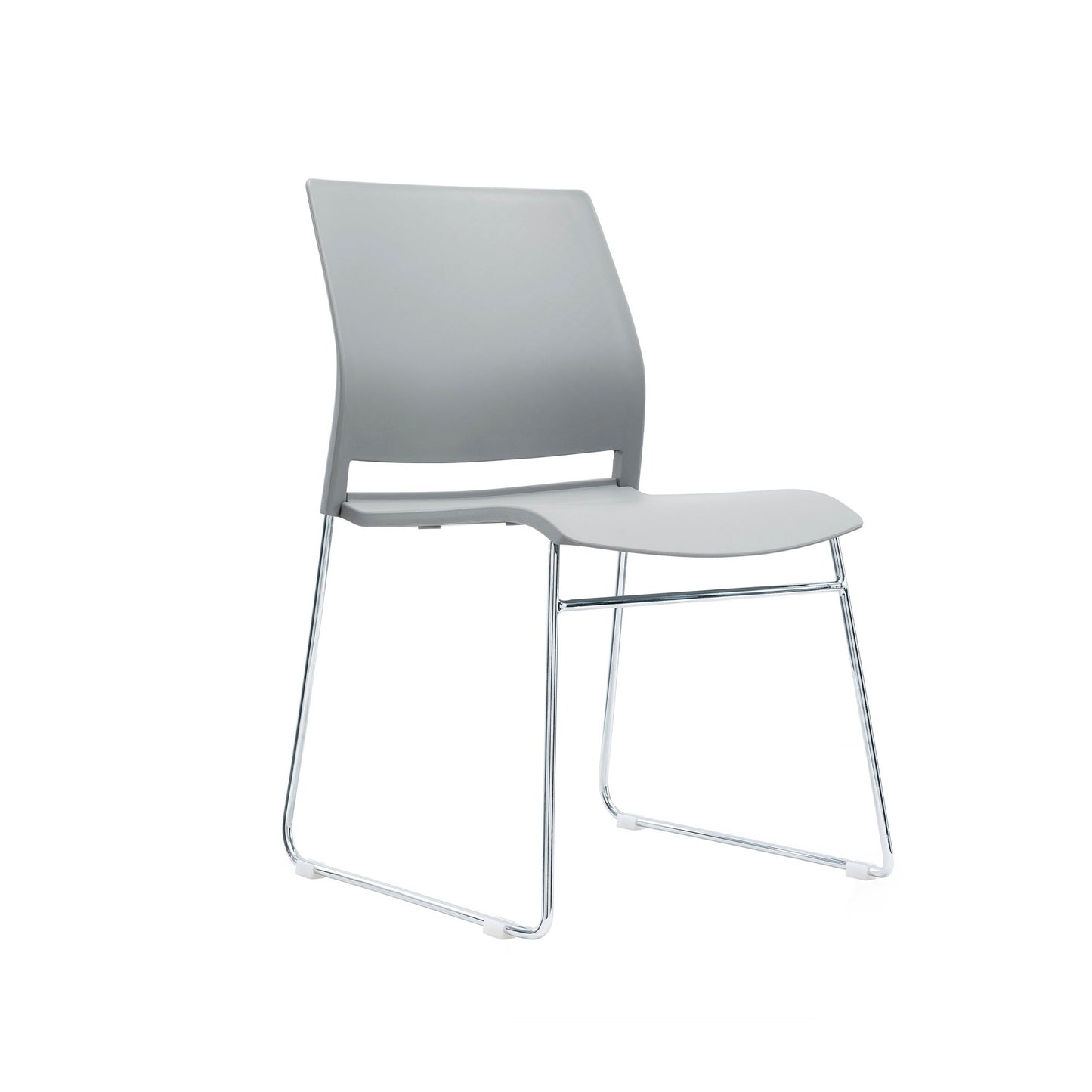 Columbia Meeting Chair/ Visitor Chair with Chrome Frame Black, Grey or White Shells
