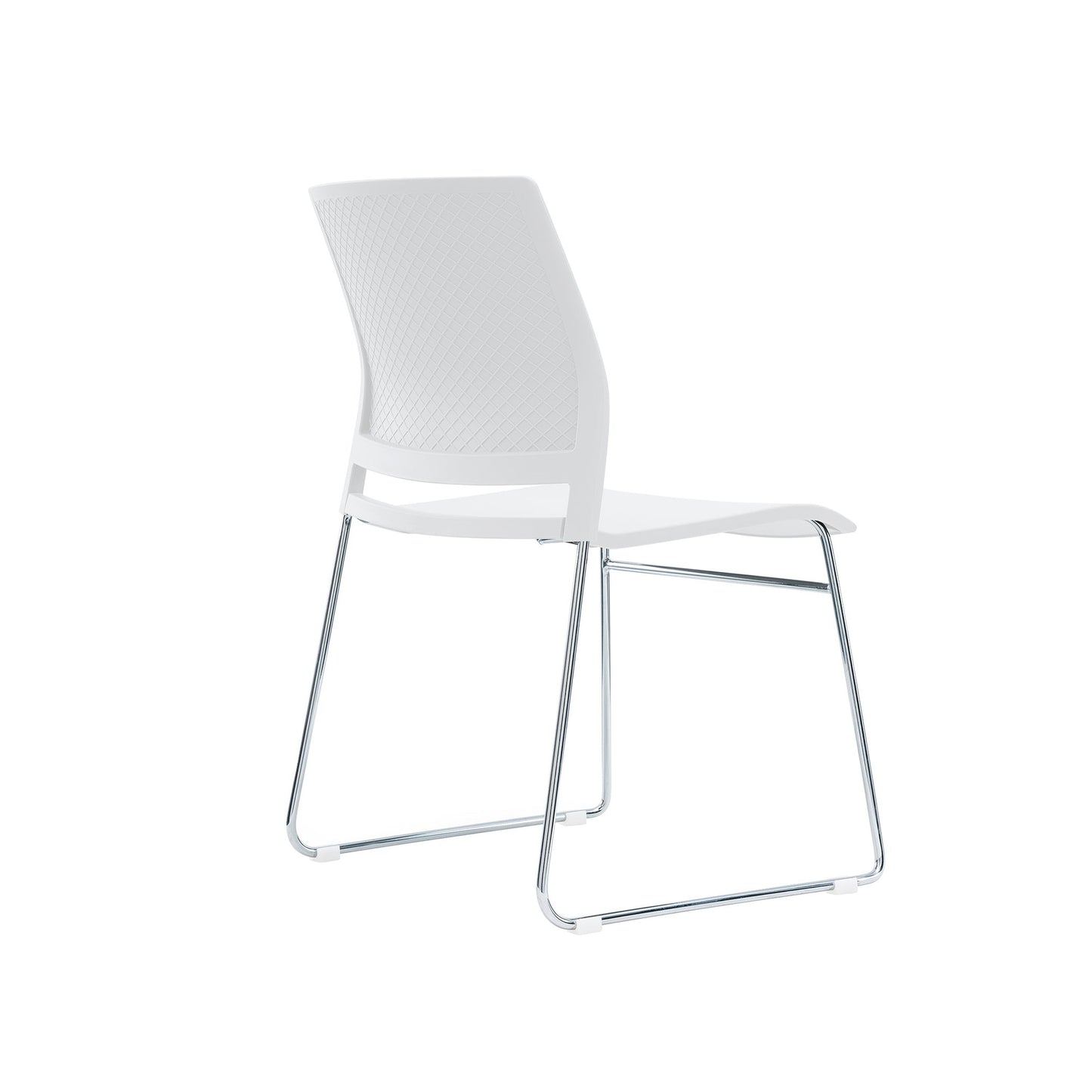 Columbia Meeting Chair/ Visitor Chair with Chrome Frame Black, Grey or White Shells