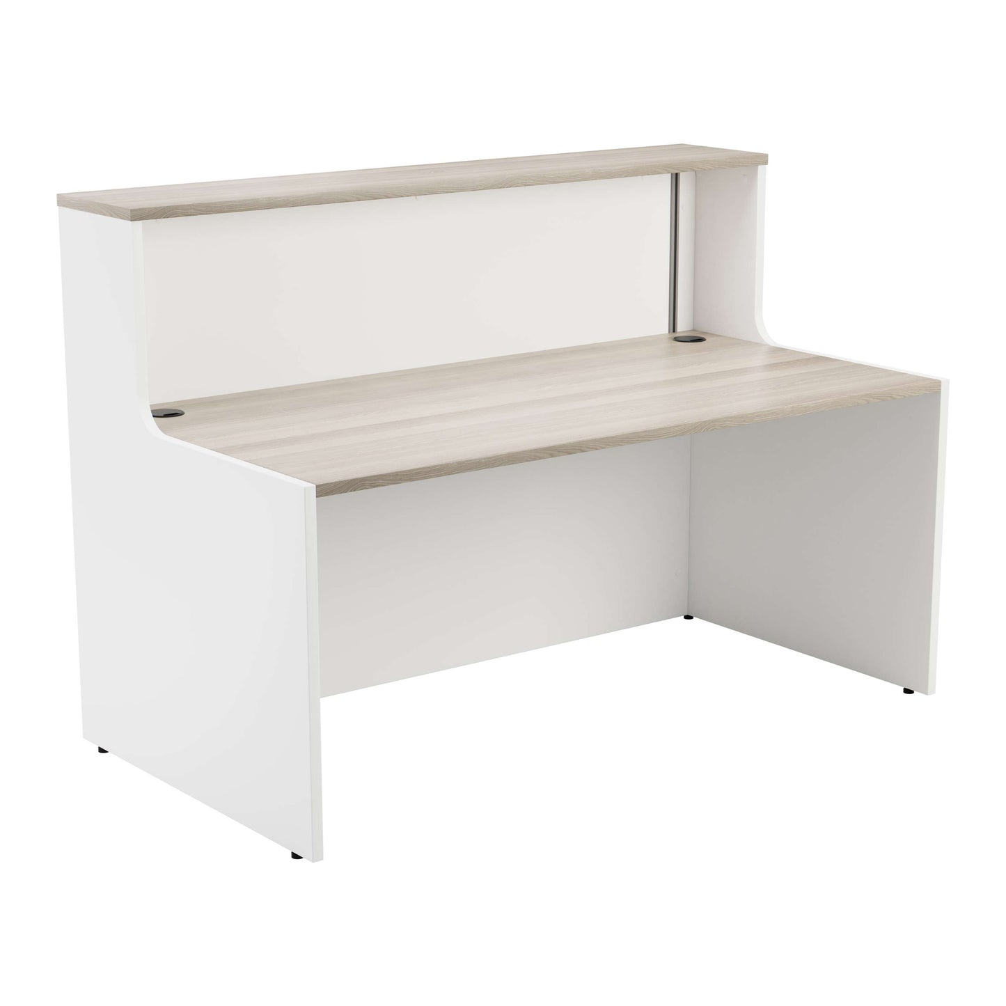 Reception Unit (FSC) | 1600 | Grey Oak/White