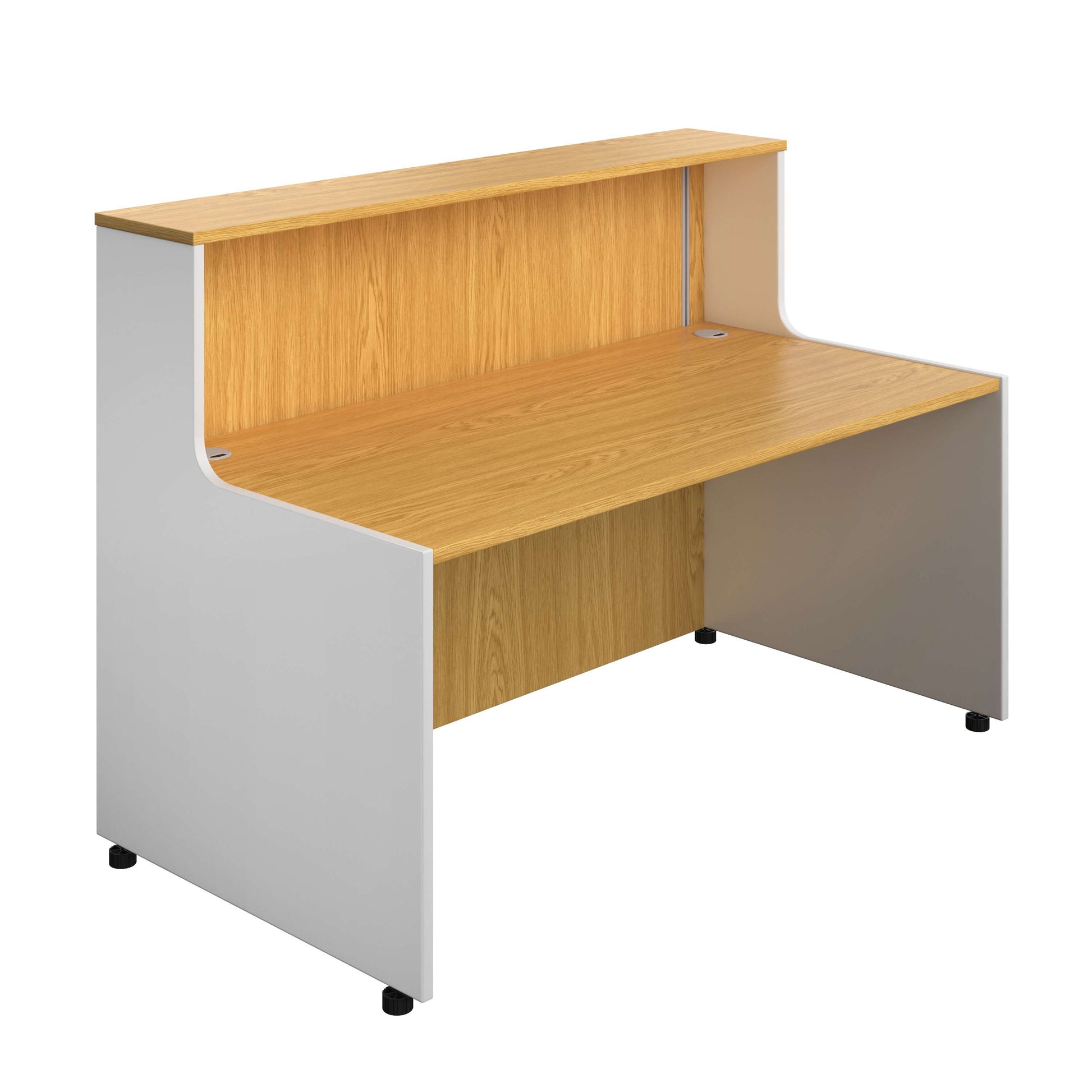 Reception Unit (FSC) | 1600 | Nova Oak/White