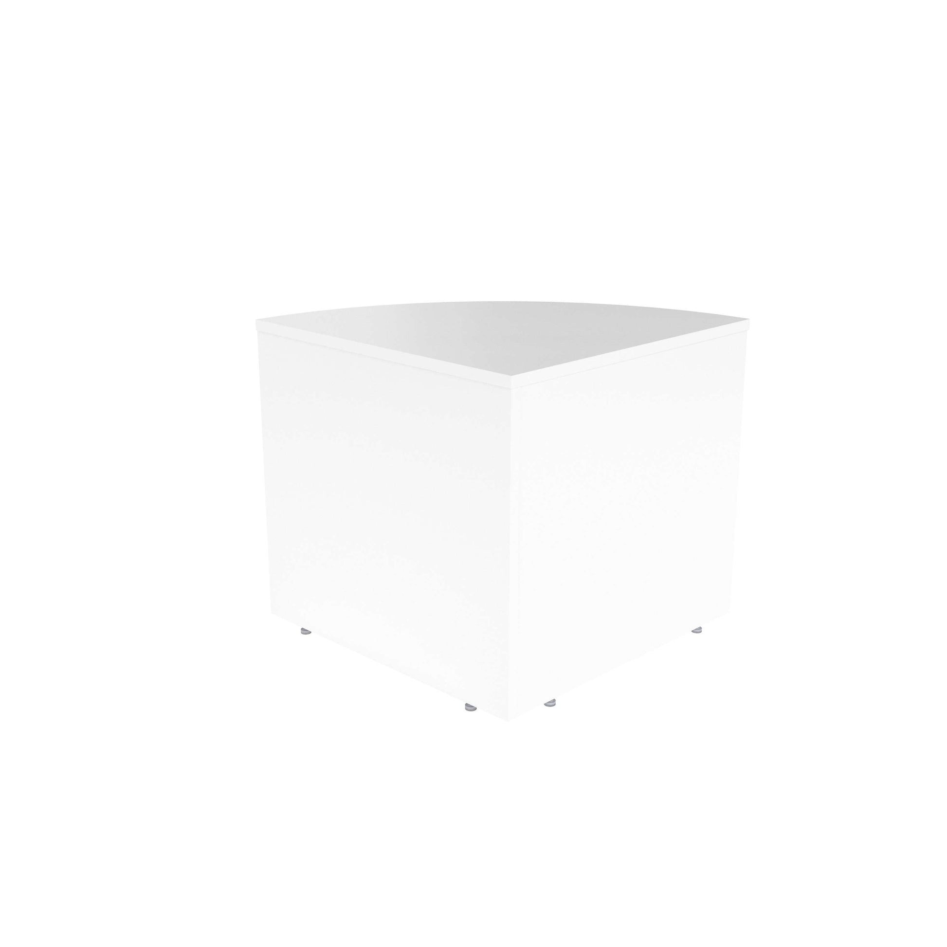 Reception Modular Corner Base Unit (FSC) | White