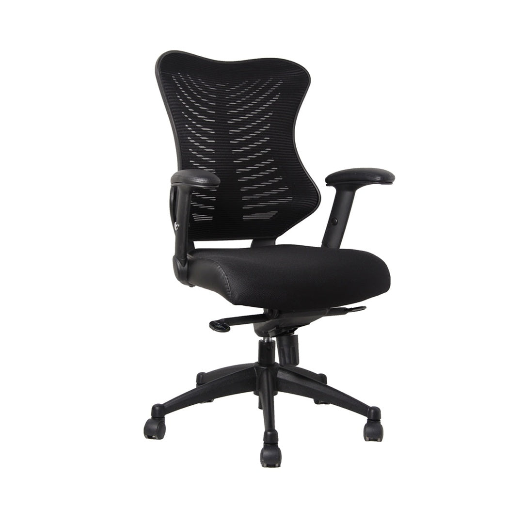 Shasta High Back Mesh Operator Chair with Spine Detailing
