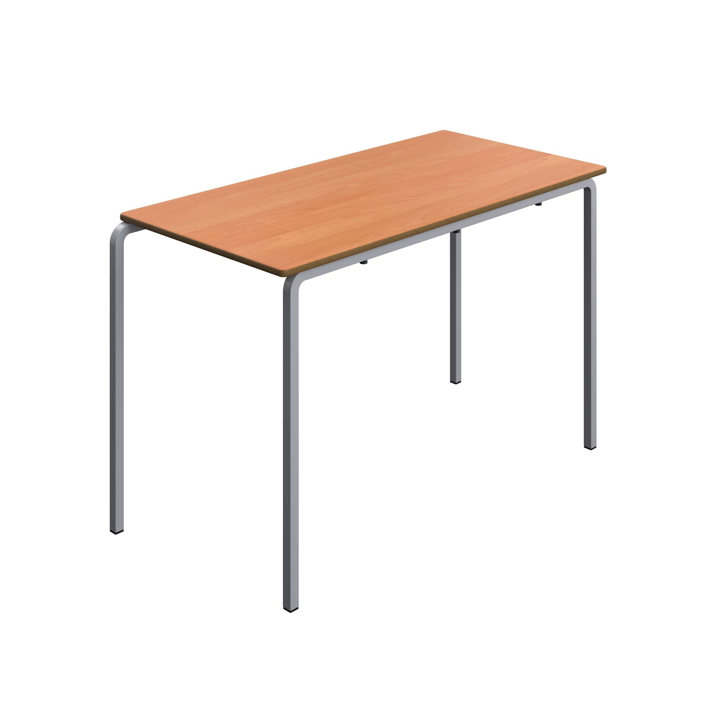 Titan Crush Bent Frame Table | 1200x600x760 | Beech/Grey