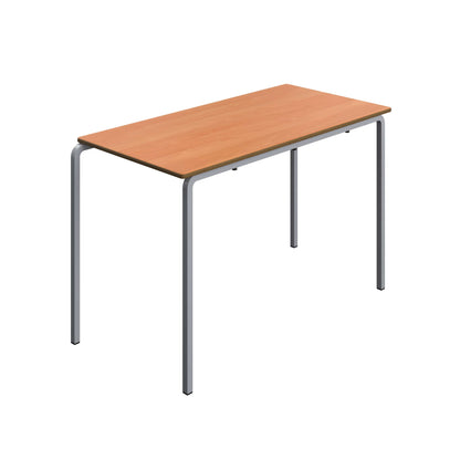 Titan Crush Bent Frame Table | 1200x600x760 | Beech/Grey