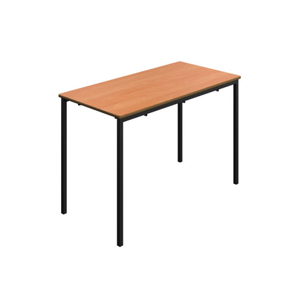 Titan Welded Frame Table | 1100x550x710 | Beech/Black