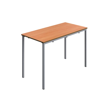 Titan Welded Frame Table | 1100x550x710 | Beech/Grey