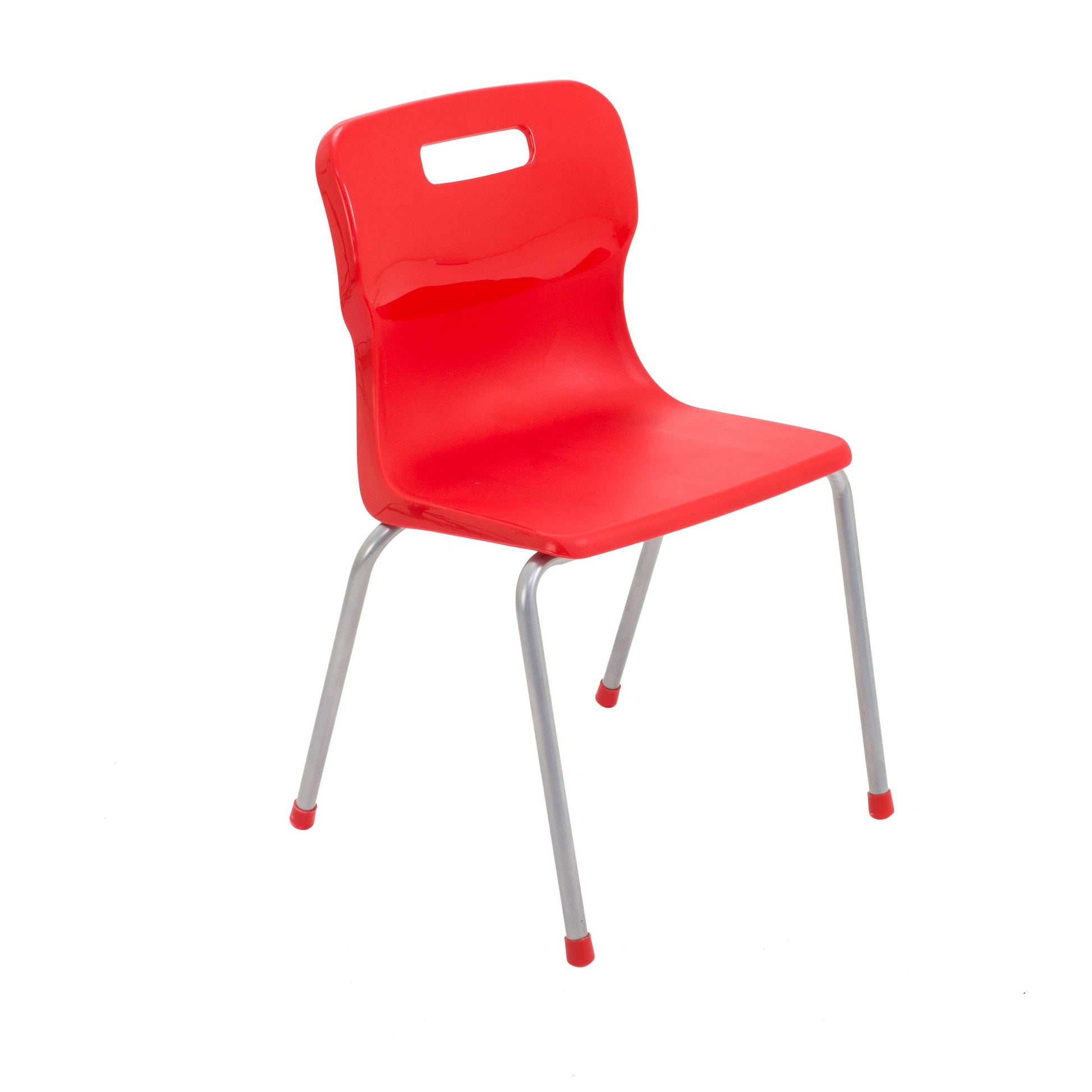 Titan 4 Leg Chair | Size 4 | Red