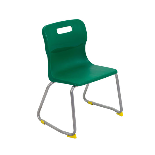 Titan Skid Base Chair | Size 3 | Green