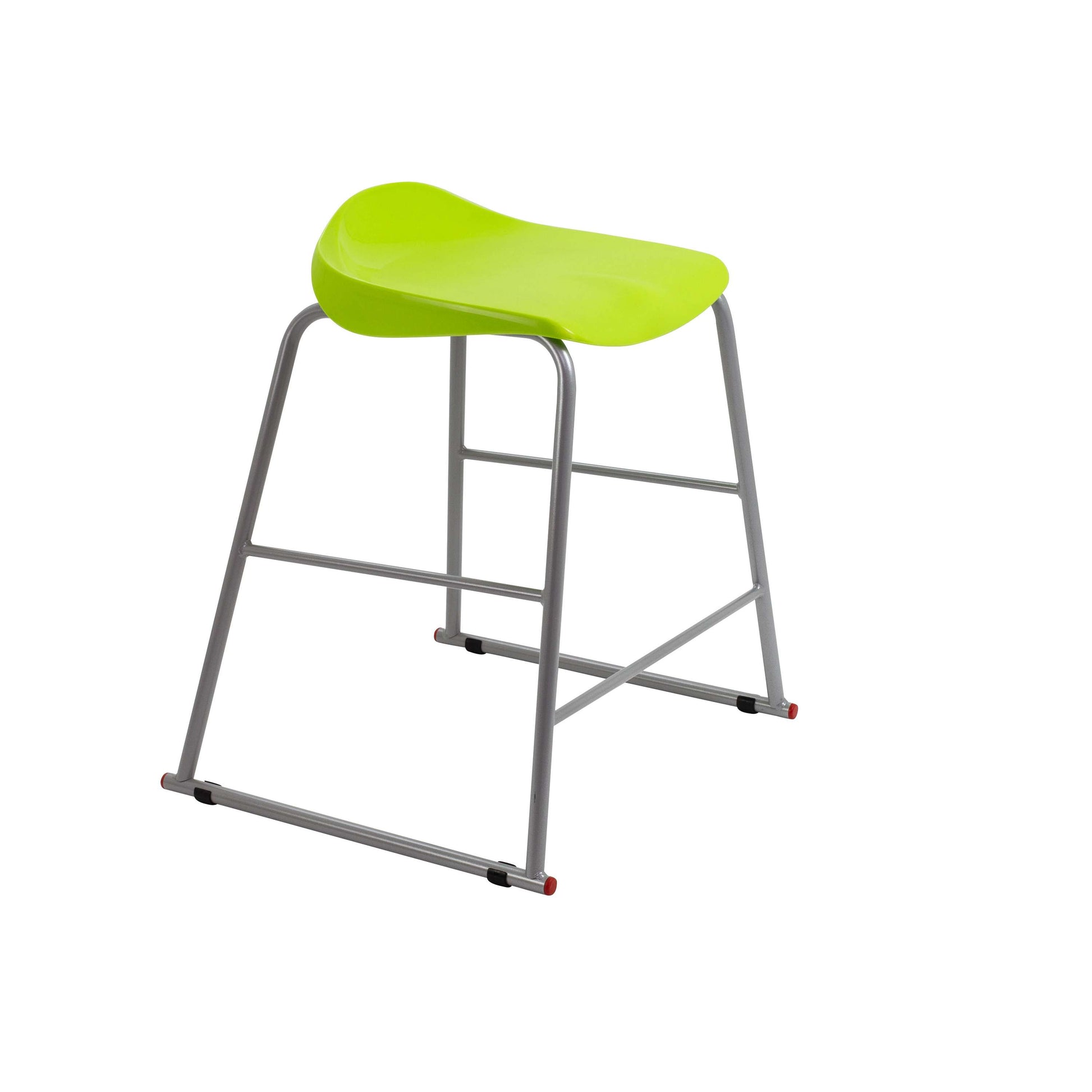 Titan Stool | Size 4 | Grey Frame | Lime