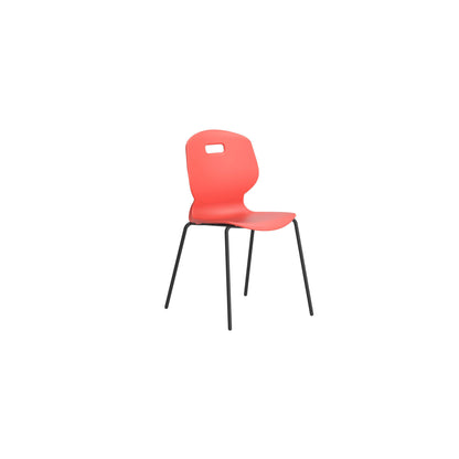 Titan Arc 4 Leg Chair | Size 5 | Coral