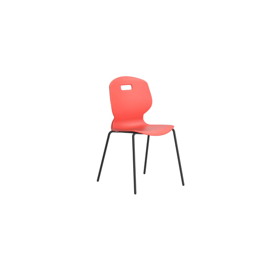 Titan Arc 4 Leg Chair | Size 5 | Coral