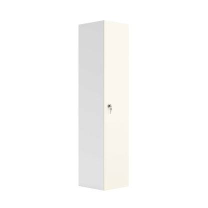 Wooden Locker (FSC) | 1 Door | White